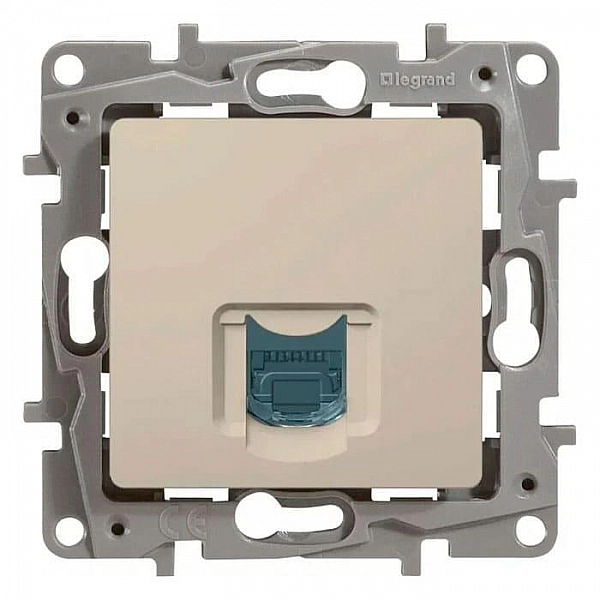 Розетка компьютерная Legrand Structura 764301 1*RJ-45 UTP CAT5E слоновая кость