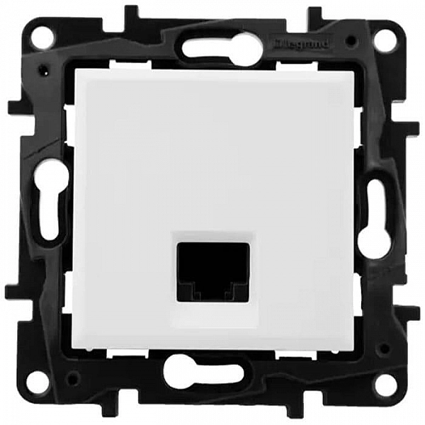 Розетка компьютерная Legrand Structura 764300 1*RJ-45 UTP CAT5E белый