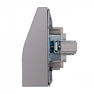 Вывод кабеля Lezard Zima 704-7488-197 матовый серый. Изображение - 1