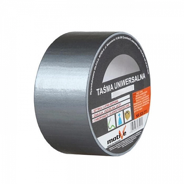 Лента универсальная MotiVe 020210 50 мм*10 м серая