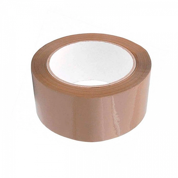 Лента клейкая 48 мм*66 м*40 мкм коричневая