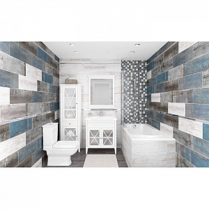 Плитка Laparet Sweep MM60116 200*600 мм мозаика микс. Изображение - 1