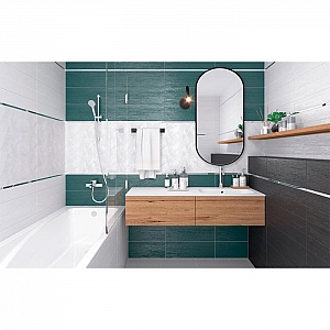 Декор Laparet Kopengagen 60039 200*600 мм белый. Изображение - 2