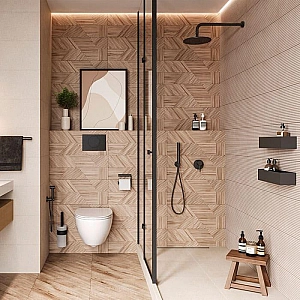 Плитка Gracia Ceramica Supreme wall 06 250*600 мм biege. Изображение - 3