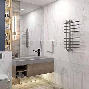 Плитка Gracia Ceramica Scarlett wall 01 250*600 мм white. Изображение - 3