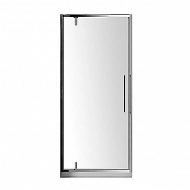 Душевая дверь Veconi VN33-80-01-C7 80*195 см профиль хром, стекла прозрачные