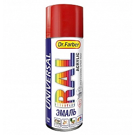 Эмаль-аэрозоль MAV Dr.Farber акриловая универсальная RAL 8017 шоколадно-коричневая глянцевая 520 мл