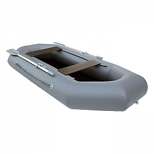 Надувная лодка Leader Boats Компакт-240 4022022 серый. Изображение - 2