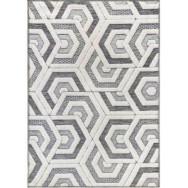 Ковер Merinos Banco P1341-GREY 1.2*1.7 м