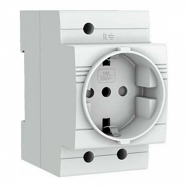 Розетка EKF РДЕ-47 230В ЭКФ на DIN-рейку