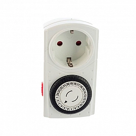 Розетка-таймер Electraline 59500 механический суточный