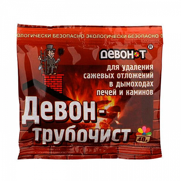 Порошок для печей и каминов Девон-Трубочист 40 г