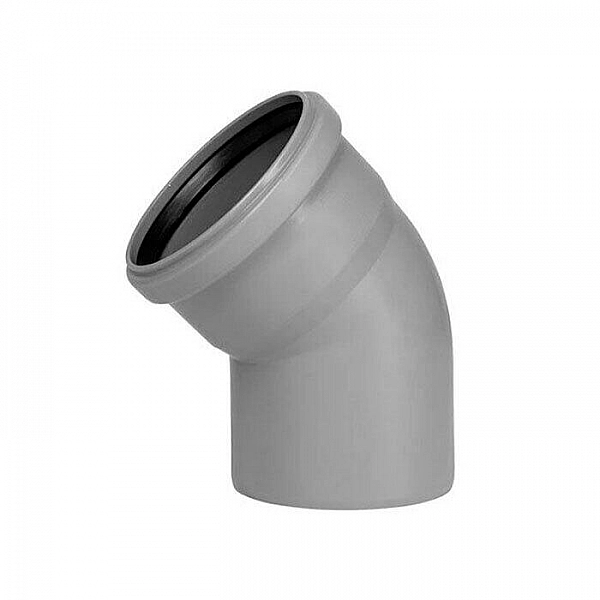 Отвод для внутренней канализации МультиМирПласт 32*45