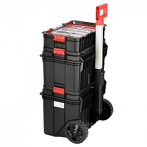 Набор ящиков 3 в 1 Kistenberg Modular Solution KMSS553585B 530*355*825 мм. Изображение - 1