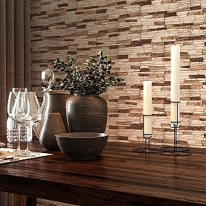 Декоративный гипсовый камень Stone Mill Сланец Каспровый 2501 слоновая кость. Изображение - 1