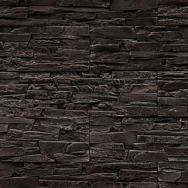 Декоративный камень Stone Mill Сланец Лидский 3009 антрацит