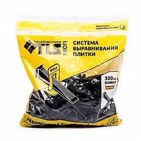 Система выравнивания плитки TLS Клин 100 шт