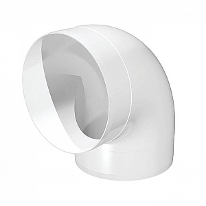 Колено ERA 10ККП90 90° D100 мм круглое