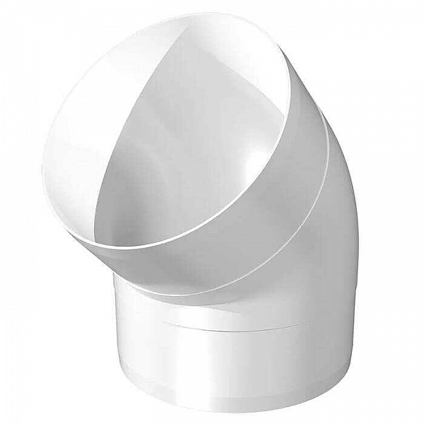 Колено ERA 15ККП45 45° D150 мм круглое