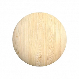 Анемостат ЭРА 12.5DW с металлическим фланцем и деревянным обтекателем 125 мм сосна