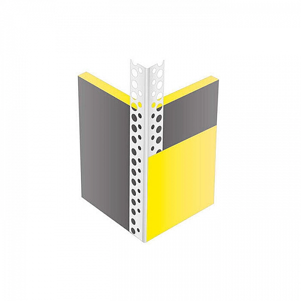 Уголок перфорированный ПВХ Profigips 23*23*2500 мм