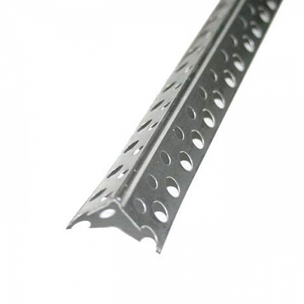 Уголок штукатурный оцинкованный ПланМеталл А-0.5*18.5*3000 мм