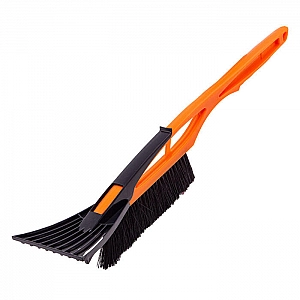 Щетка-сметка для снега Sparta 552935 со скребком 530 мм