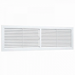 Вентиляционная решетка ERA 4513РП 130*455 мм дверная белый