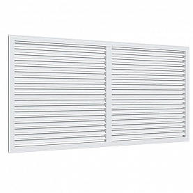 Вентиляционная решетка ERA П60120Р 600*1200 мм радиаторная белая