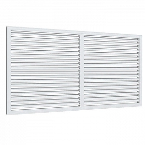 Вентиляционная решетка ERA П60120Р 600*1200 мм радиаторная белая