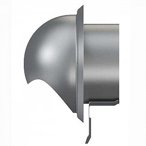 Выход стенной вентиляционный ERA 12.5ВМ с фланцем D125 мм вытяжной металлический. Изображение - 1