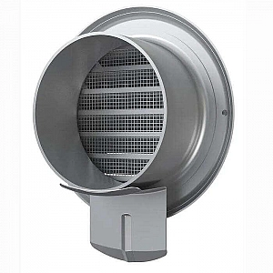 Выход стенной вентиляционный ERA 12.5ВМ с фланцем D125 мм вытяжной металлический. Изображение - 2