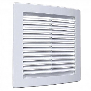 Вентиляционная решетка ERA 4444РЦ 440*440 мм вытяжная белый