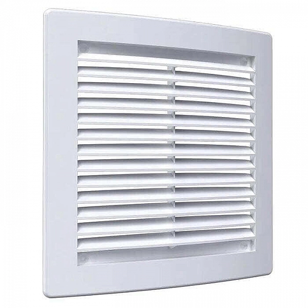 Вентиляционная решетка ERA 4444РЦ 440*440 мм вытяжная белый