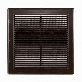 Вентиляционная решетка Storm BR-2525 255*255 мм коричневая