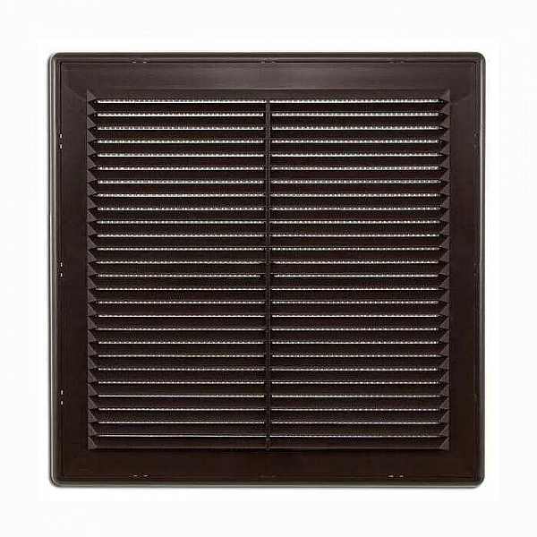 Вентиляционная решетка Storm BR-2525 255*255 мм коричневая