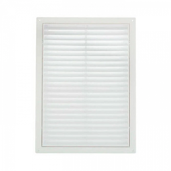 Вентиляционная решетка TDM Electric SQ1807-0023 218*295 мм разъемная с москитной сеткой наклонные жалюзи