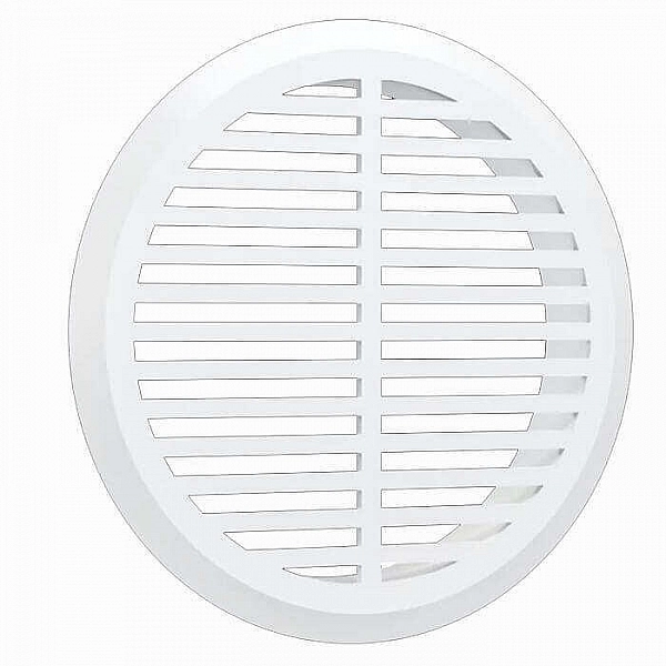 Вентиляционная решетка ЭРА D50 мм с фланцем D45 мм переточная круглая 4 шт