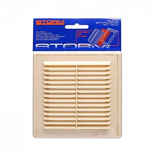 Вентиляционная решетка Storm Ivory 150*150 мм. Изображение - 2