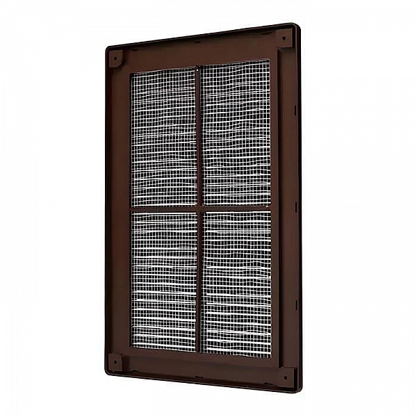 Вентиляционная решетка Storm 205*305 мм коричневая