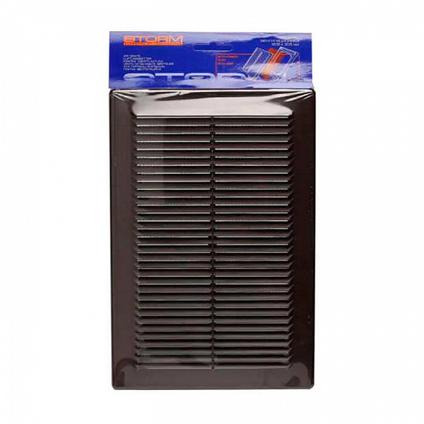 Вентиляционная решетка Storm 205*305 мм коричневая