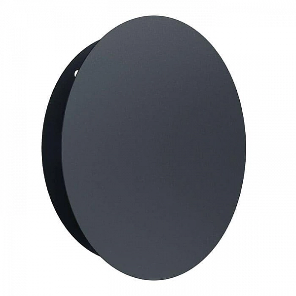 Вентиляционная решетка ЭРА D100/140 мм разъемная на магнитах окрашенная сталь gray