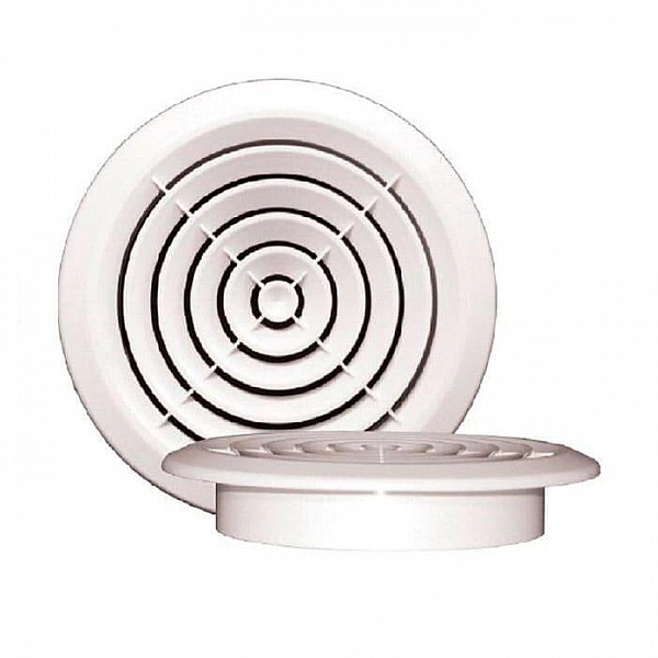 Вентиляционная решетка Семь ветров ДК125 D125 мм