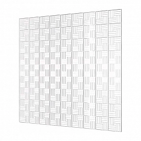 Вентиляционная решетка ЭРА П6060ДПfusion 595*595 мм декоративная