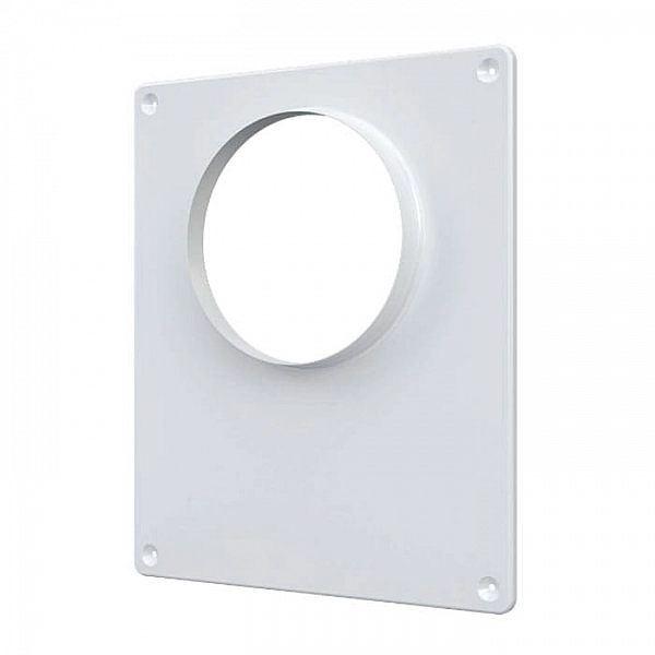 Площадка торцевая ERA 196*236 мм фланец D110 мм металлическая