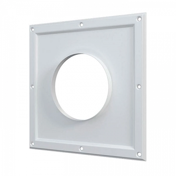 Площадка торцевая ERA 300*300 мм фланец D150 мм металлическая