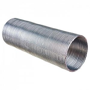 Воздуховод алюминиевый гофрированный ERA 12ВА 120 мм 1.5 м