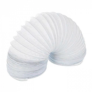 Воздуховод армированный ERA ПВХ 125 мм 2 м