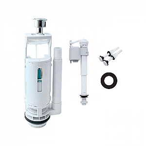Арматура смывная Iddis Optima Home F012400-01K 2-уровневая нижний подвод тип А