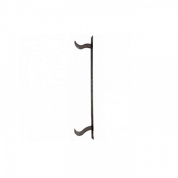 Кронштейн для чугунного радиатора Акваком стальной на полосе 500 мм